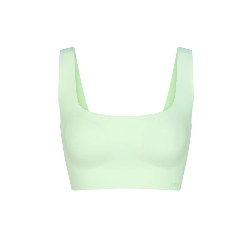 SKIMS Fits Everybody Square Neck Bra Mint Green Size Medium
